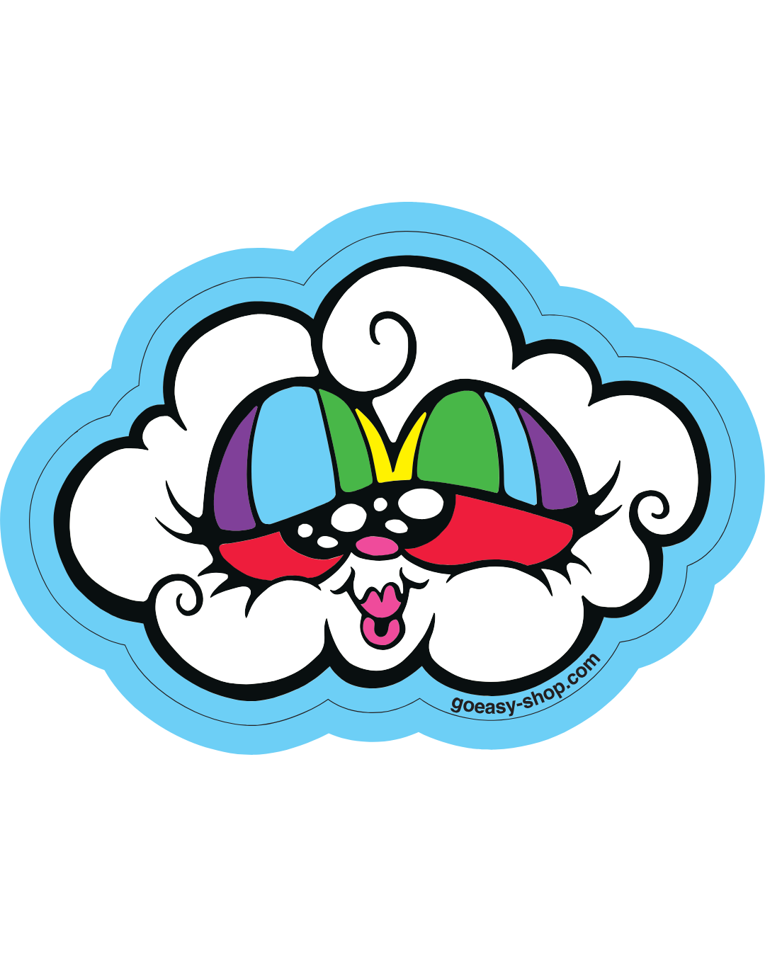 Cutie Cloud Sticker