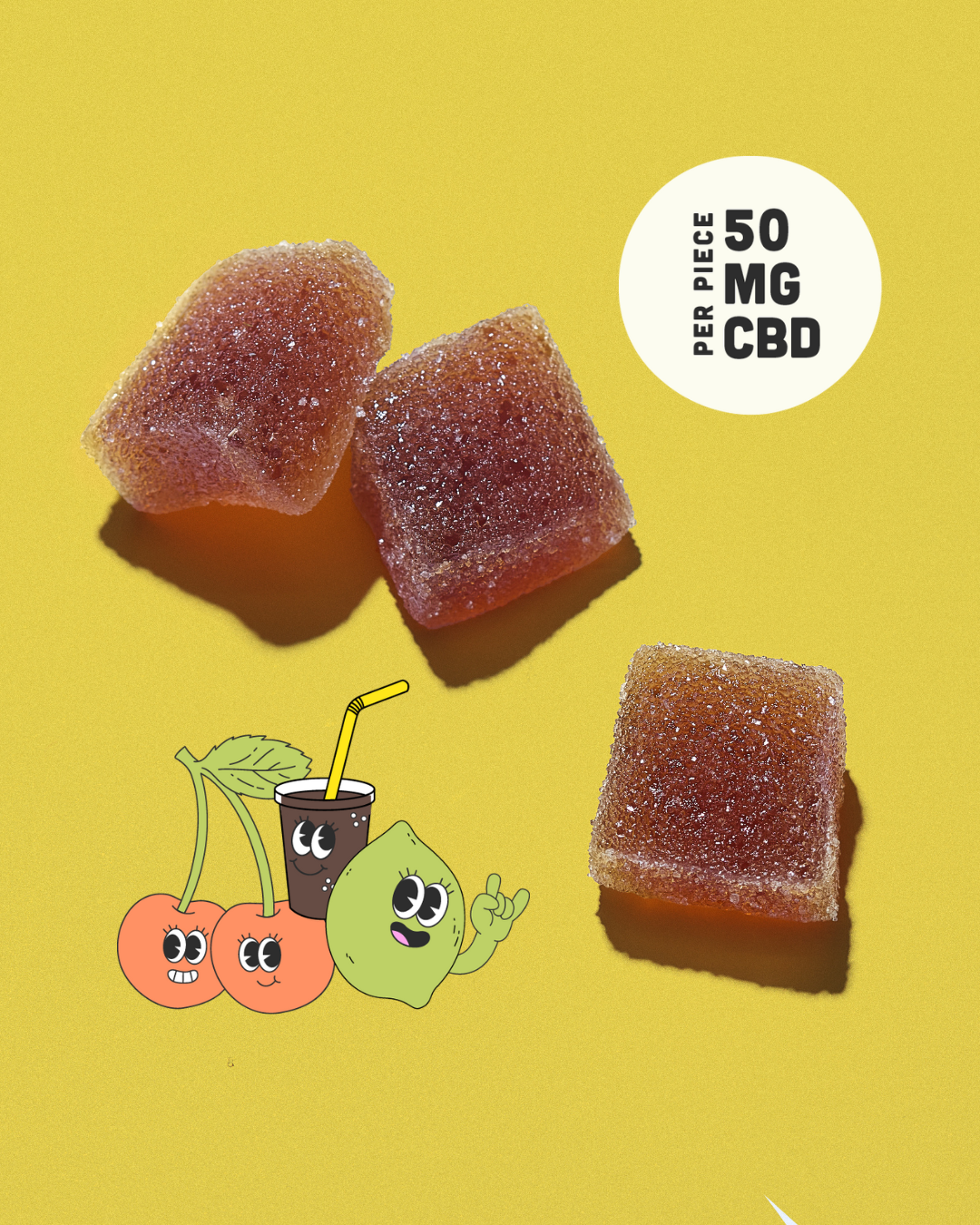 Relax Gummies - 50mg CBD