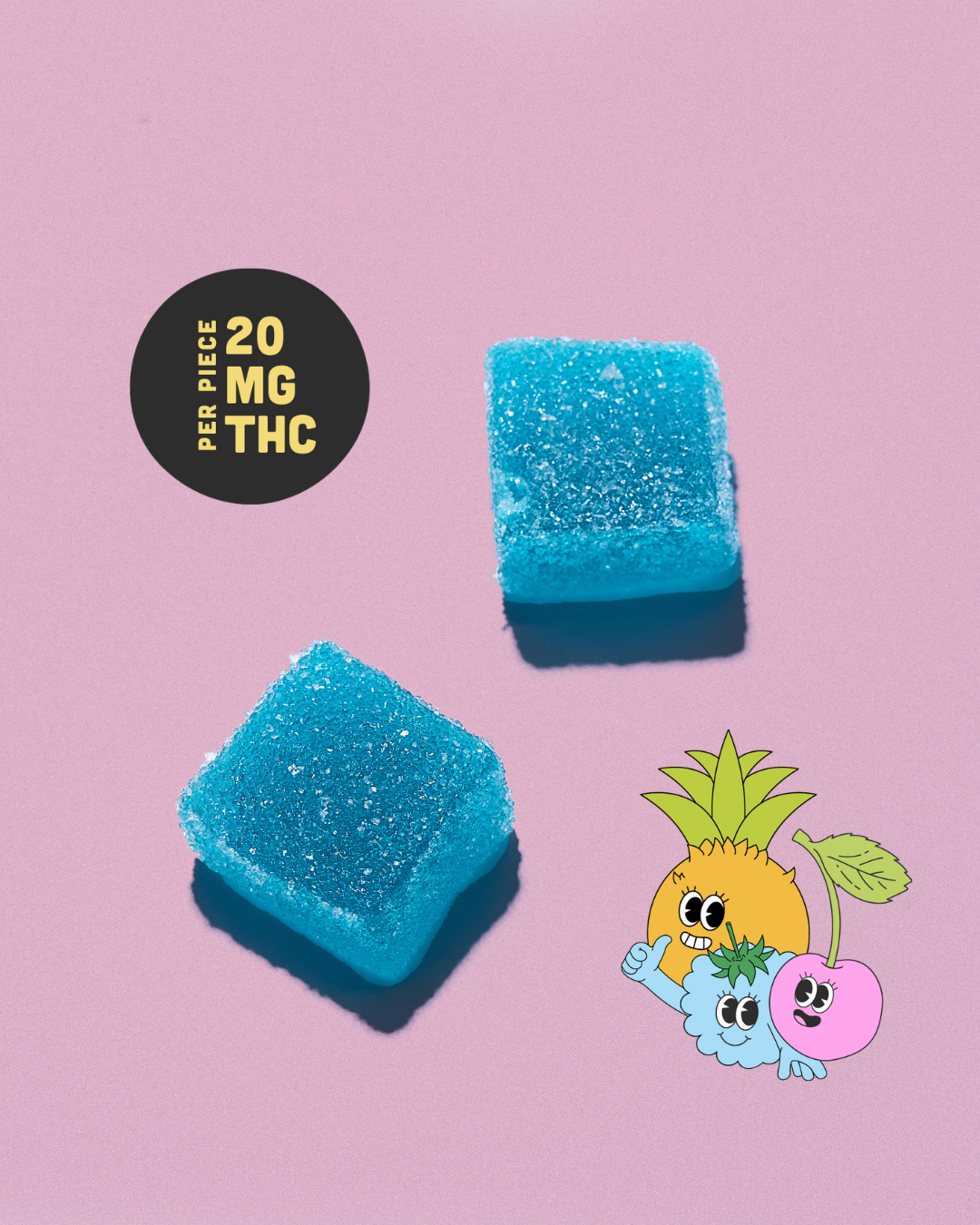 Go Easy Edibles 20MG Melt Gummies Feature