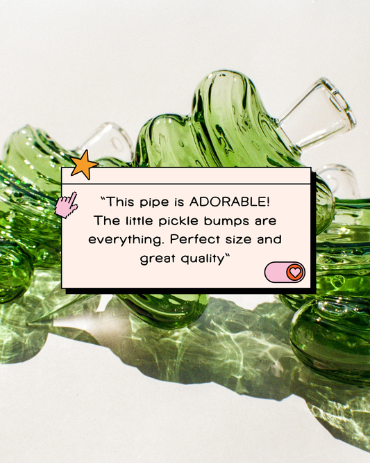 Pickle Puffer Glassware