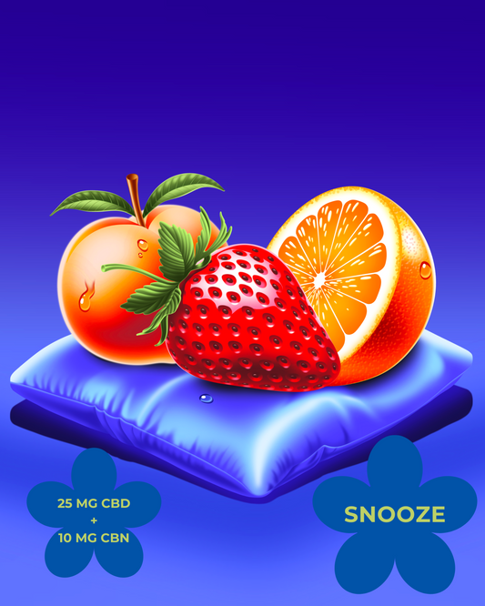 Snooze Gummies - 25mg CBD + 10mg CBN