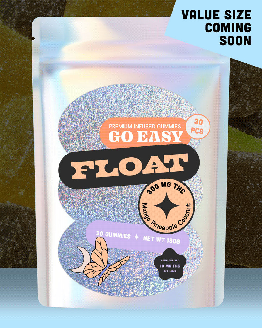 Go Easy Edibles 10MG Float Gummies 30-Count Coming Soon