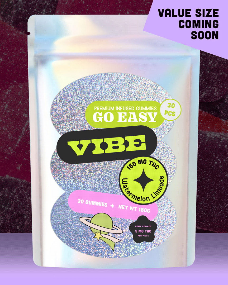 Go Easy Edibles 5MG Vibe Gummies 30-Count Coming Soon