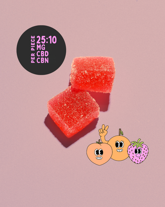 Snooze Gummies - 25mg CBD + 10mg CBN