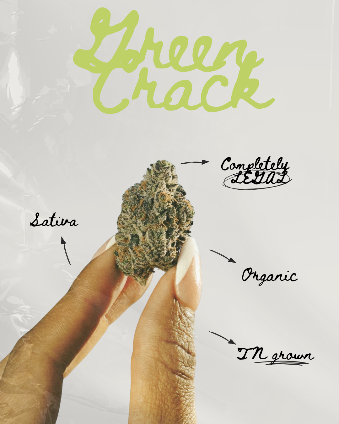 Green Crack THC-A Pre-roll