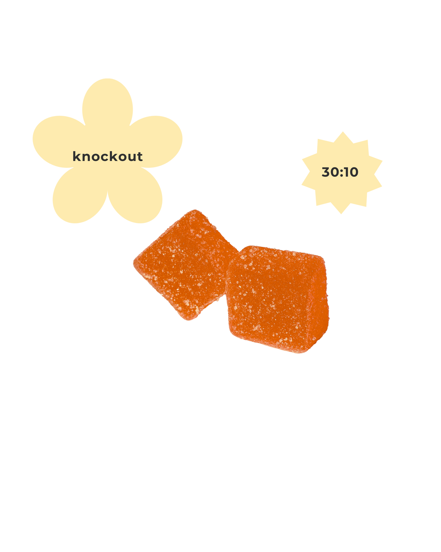 KnockOut Gummies - 30mg THC + 10mg CBN