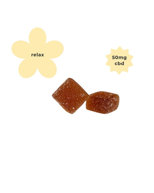 Relax Gummies - 50mg CBD